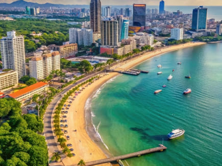 Pattaya → Bangkok custom travel planning route