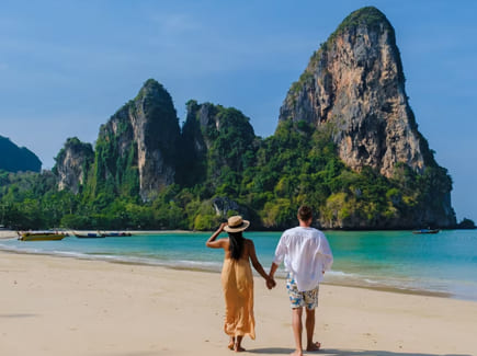 Krabi → Phi Phi Island → Phuket custom travel planning route