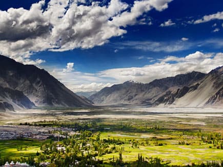 Leh → Nubra → Pangong → Leh custom travel planning route